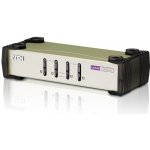 Aten CS-84U-AT 4-Port PS/2-USB KVM Switch, 4x Custom KVM Cable Sets, Non-powered – Hledejceny.cz