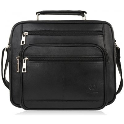 Paolo Peruzzi pánská kožená a do ruky černá – Zboží Mobilmania