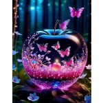 Norimpex Diamantový obraz: Skleněné jablko 30 x 40 cm 1-39 dílků – Zbozi.Blesk.cz