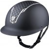 Jezdecká helma FairPlay Ochranná helma Fusion Logo černá