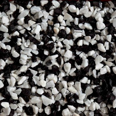 Granulati Zandobbio Okrasná drť Panda 8 - 12 mm 25 kg – Zboží Dáma