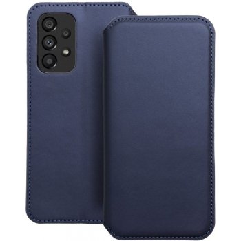 Pouzdro Pěkné Dual Pocket Samsung Galaxy A33 5G navy modré