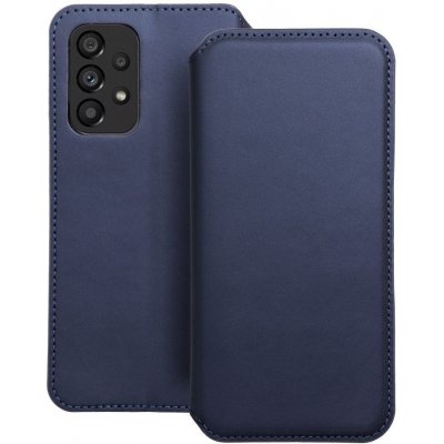 Pouzdro Pěkné Dual Pocket Samsung Galaxy A33 5G navy modré – Sleviste.cz