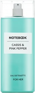 Aquolina Notebook Cassis & Pink Pepper toaletní voda dámská 100 ml