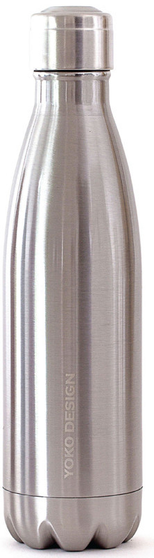 Yoko Design termolahev 500 ml lesklá stříbrná