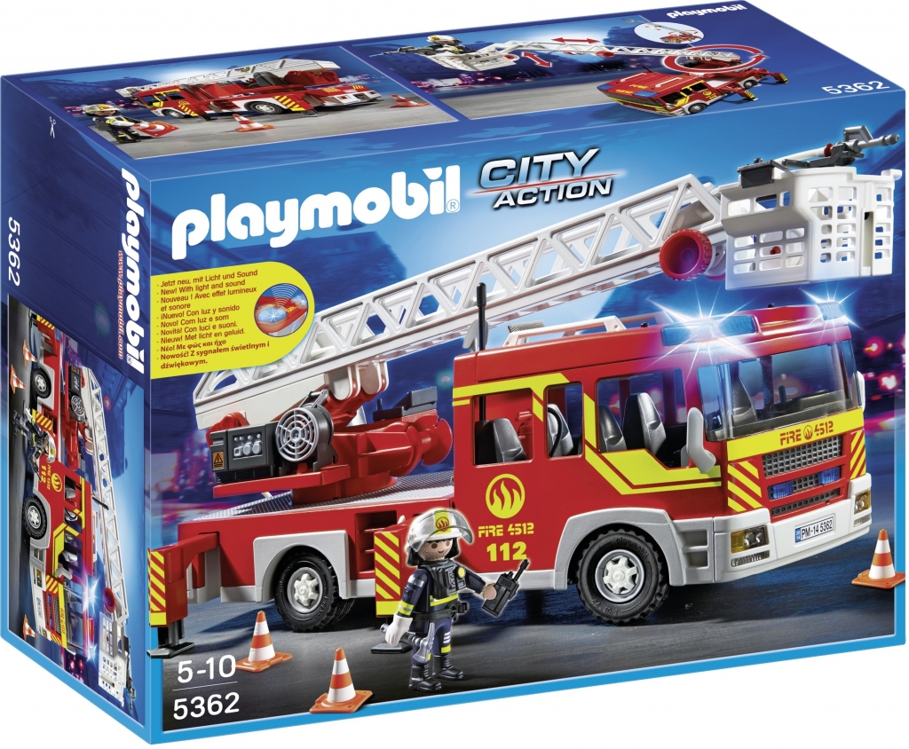Playmobil 5362 hasičské auto se žebříkem od 1 859 Kč - Heureka.cz