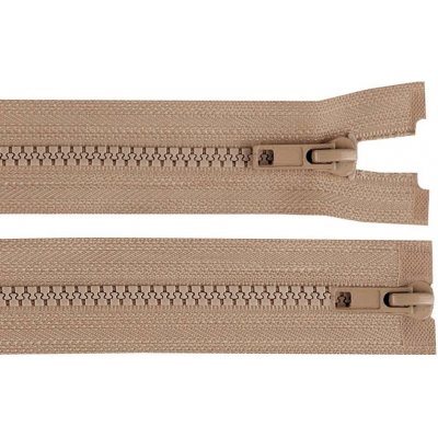 Pro Háčkování s.r.o. Kostěný zip No 5 délka 80 cm dvoucestný béžový – Hledejceny.cz