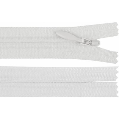 Spirálový zip skrytý YKK No 4 délka 60 cm, střední, 501 bílá – Hledejceny.cz