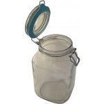 Vetro-Plus zavařovací sklenice s patentním uzávěrem 2000ml – Zboží Dáma