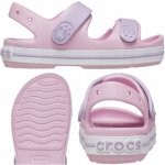 Crocs Crocband Cruiser Sandal T růžová – Zboží Dáma