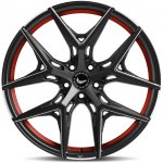 Barracuda RAZZER 10,5x22 5x112 ET35 red puresports matt black machined | Zboží Auto