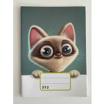 Reas Pack Sešit 512 A5 linkovaný 10l MIX – Sleviste.cz