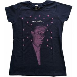 David Bowie Dots Girly Navy