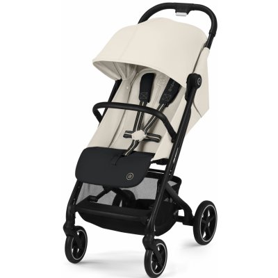 Cybex BEEZY BLACK Canvas White light beige 2024