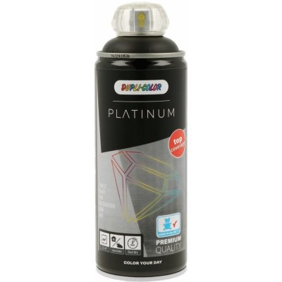 Dupli color Platinum temně černá polomat 400 ml – Sleviste.cz