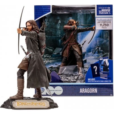 McFarlane Toys Lord of the Rings Maniacs Aragorn – Zboží Mobilmania