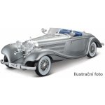 Maisto MA-36862 Mercedes-Benz 500 K Typ Specialroadster 1936 šedá metalíza 1:18 – Hledejceny.cz