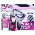 Mexx Life Is Now Her EDT 15 ml + tělové mléko 50 ml dárková sada – Zbozi.Blesk.cz