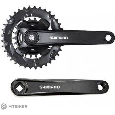 Shimano Altus MT101-2 kliky, 175 mm, 36/22T, 2x9, čtyřhran (OEM) – Zbozi.Blesk.cz