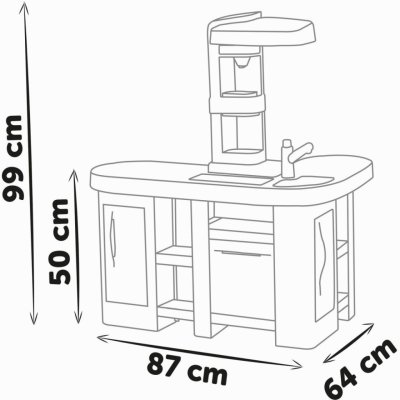Smoby kuchyňka Studio Tefal XL Bubble – Hledejceny.cz