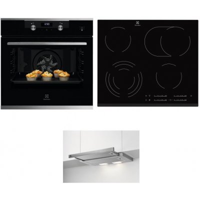 Set Electrolux KODEH70X + EHF6547FXK + LFP326S – Hledejceny.cz