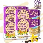 Flis Lea Life Bezlepkové oplatky s vanilkovou náplní bez cukru 95 g – Zboží Dáma