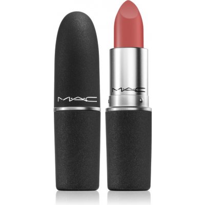 MAC Cosmetics Powder Kiss Lipstick matná rtěnka Brickthrough 3 g