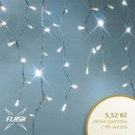 DecoLED KZ ILN0310 LED světelné krápníky 3x1m ledově bílá 228 diod – Hledejceny.cz