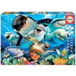 Educa Podvodní selfie 100 dílků – Zboží Mobilmania