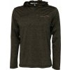 Rybářské tričko, svetr, mikina Savage Gear Mikina Fighter Stretch Hoodie Burnt Olive Melange