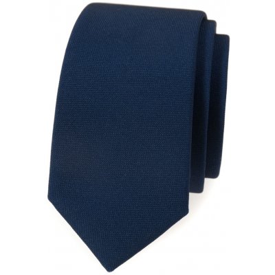 Avantgard kravata Slim Lux modrá 571 9840 – Zboží Mobilmania
