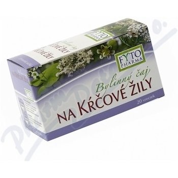 Fytopharma Bylinný čaj na křečové žíly 20 x 1.25 g