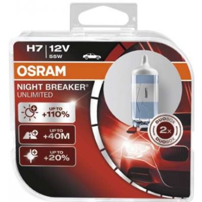 Osram Night Breaker H7 PX26d 12V 55W – Zboží Mobilmania