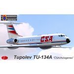 Kovozávody Prostějov Tupolev Tu-134A ČSA / Aviogenex 1:144 – Sleviste.cz