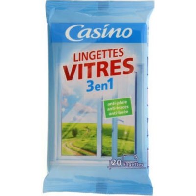 Casino Ubrousky na čištění skla 20 ks – Zboží Dáma