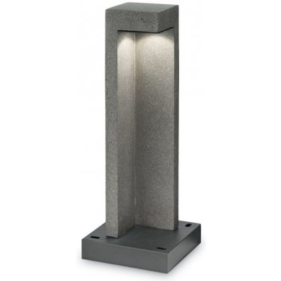 Ideal Lux LED Venkovní sloupek Titano PT1 small granito 157856 49cm IP55 – Hledejceny.cz