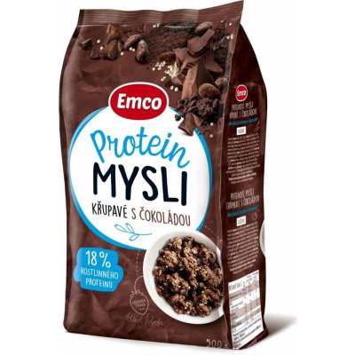 Emco Super mysli protein & quinoa s čokoládou 500 g – Zbozi.Blesk.cz