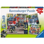 Ravensburger Záchranáři 3 x 49 dílků – Zbozi.Blesk.cz