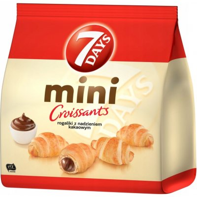 7 Days Mini Croissant s kakaovou náplní 185 g – Zboží Dáma
