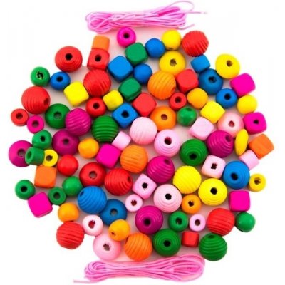 TEDDIES Korálky barevné s gumičkami cca 800 ks ve velké plastové dóze – Zbozi.Blesk.cz