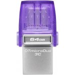 Kingston DataTraveler MicroDuo 3C 64GB DTDUO3CG3/64GB – Sleviste.cz