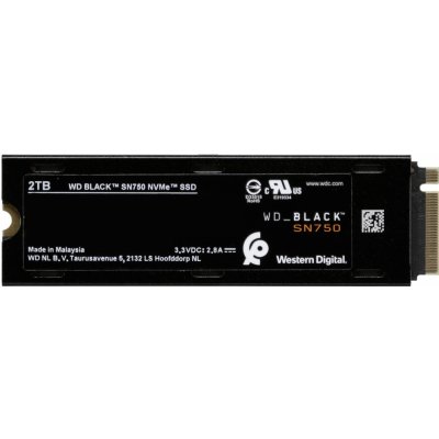 WD Black SN750 2TB, WDBGMP0020BNC