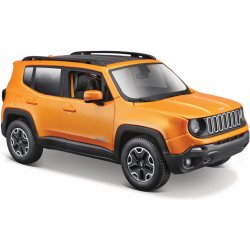 Maisto Kit Jeep Renegade model ke skládání oranžová 1:24
