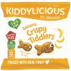Dětský snack Kiddylicious rybičky křupavé banánové 9x12g