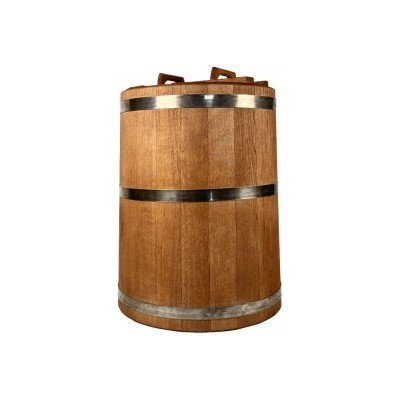 Nature Sud na dešťovou vodu dřevěný vzhled 120 l 50,5 x 66 cm hnědý, 428533 Nature HangarStore.cz – HobbyKompas.cz