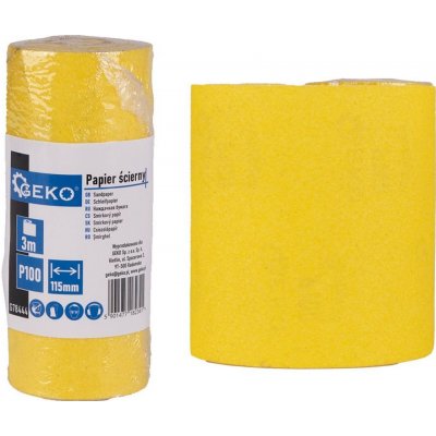 GEKO Brusný pás 115mm, role 3m, P100 G78444 – Zboží Dáma