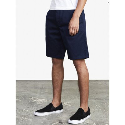 RVCA Daggers chino navy Marine plátěné kraťasy pánské od 799 Kč - Heureka.cz