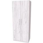 Nábytek Mikulík AIDA 1 90 x 59 x 220 cm jasan šedý – Sleviste.cz