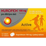 NUROFEN PRO DĚTI ACTIVE POR 100MG POR TBL DIS 12 – Zboží Mobilmania