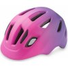 Cyklistická helma R2 Pump ATH37A lesklá růžová/fialová 2024